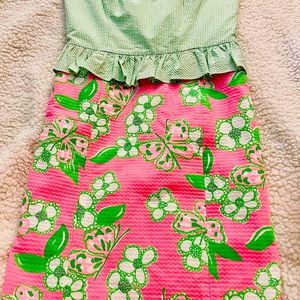 Lilly Pulitzer butterfly dress
